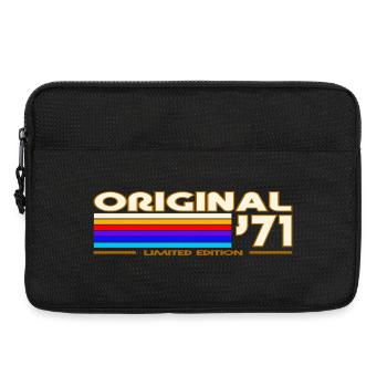 1971 - Sacoche pour ordinateur portable 13 pouces - noir - Devant