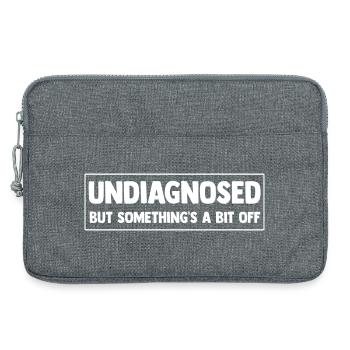 Undiagnosed: Etwas Verdächtig - Laptoptasche 13" - Grau meliert - Vorne