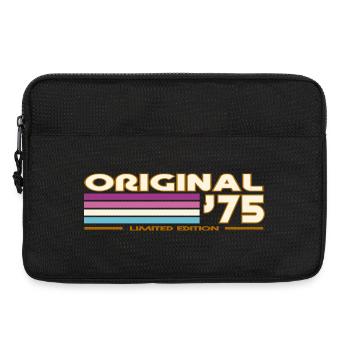 Original 75 Rayures Vintage - Sacoche pour ordinateur portable 13 pouces - noir - Devant