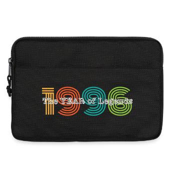 Vintage 1996 30. Geburtstag - Laptoptasche 13" - Schwarz - Vorne