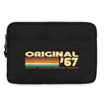 Original 67 Retro Rainbow - Laptop bag 13" - black - Front