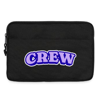 ÉQUIPAGE VIOLET - Sacoche pour ordinateur portable 13 pouces - noir - Devant