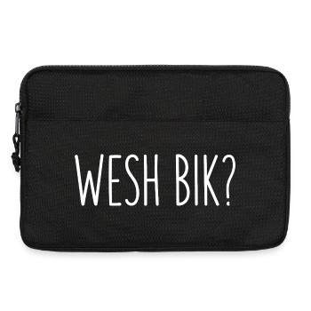 Wesh Bik Arabischer Humor Algerischer Slang - Laptoptasche 13" - Schwarz - Vorne