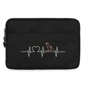 Mink Mink - Sacoche pour ordinateur portable 13 pouces - noir - Devant