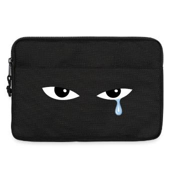 The Blue Tear - Laptop bag 13" - black - Front