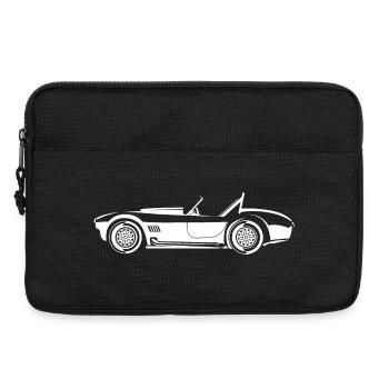 Shelby Cobra Muscle Car V8 - Cadeau d'anniversaire - Sacoche pour ordinateur portable 13 pouces - noir - Devant