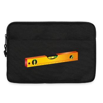 Water scales, straightening scales or mason's scales - Laptop bag 13" - black - Front
