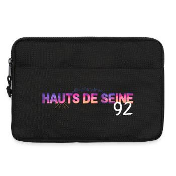 Hauts Seine Skyline Gradient 92 - Laptop bag 13" - black - Front