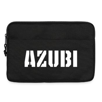 Azubi Tshirt Azubi Cap - Laptoptasche 13" - Schwarz - Vorne