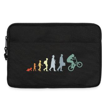 Vintage BMX Evolution - Laptoptasche 13" - Schwarz - Vorne