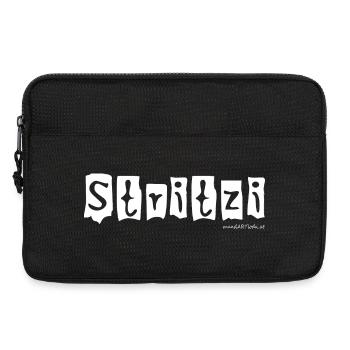 Stritzi - Strolch, cheeky, Austrian dialect - Laptop bag 13" - black - Front