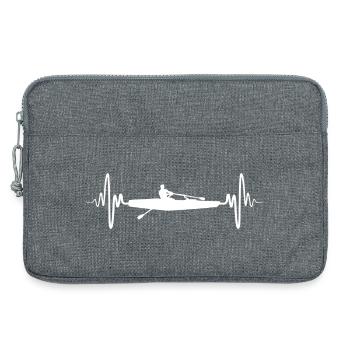 Skullen - Laptoptasche 13" - Grau meliert - Vorne