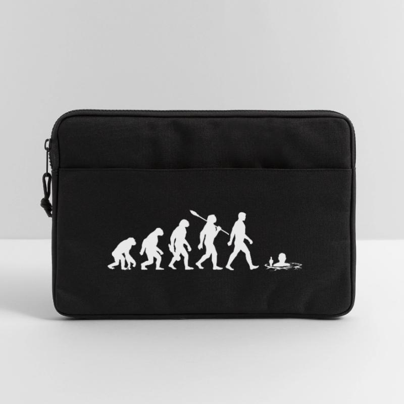 Evolution - Eisbader - Winterbaden - Eisbaden Laptoptasche 13"