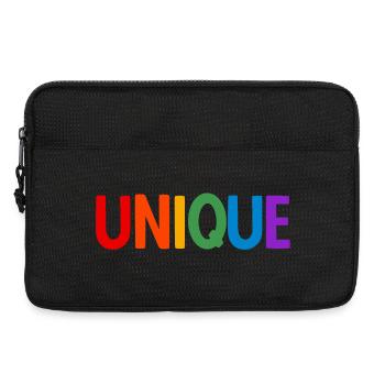 Lgbt. Einzigartig - Laptoptasche 13" - Schwarz - Vorne