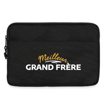 Design Inspired by Fraternity in Solidarity - Laptop bag 13" - black - Front