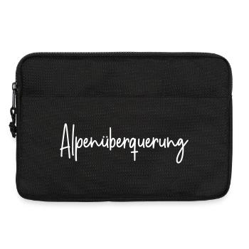 Alpenüberquerung - Laptoptasche 13" - Schwarz - Vorne
