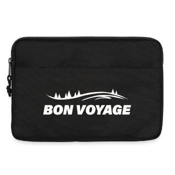 BON VOYAGE - Sacoche pour ordinateur portable 13 pouces - noir - Devant