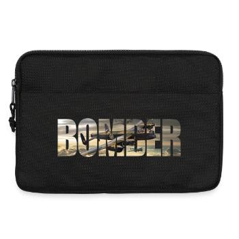 Bomber Avro Lancaster - Laptop bag 13" - black - Front