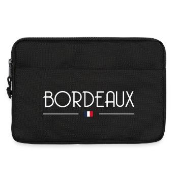 Bordeaux - Sacoche pour ordinateur portable 13 pouces - noir - Devant
