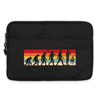 Vintage Evolution - Grillen - Grillmeister - Laptoptasche 13" - Schwarz - Vorne