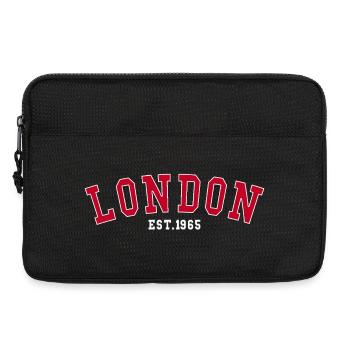 LONDON_EST_1965 - Laptop bag 13" - black - Front