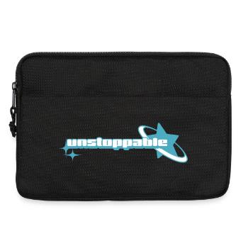 Cosmic Fancy Glow _ Unstoppable - Laptop bag 13" - black - Front