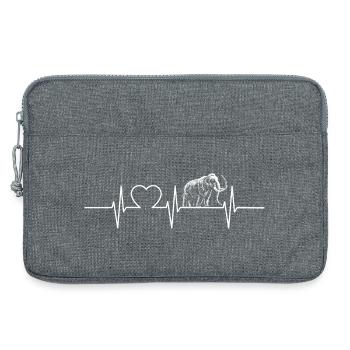 Mammoths Mammoth - Laptop bag 13" - heather grey - Front