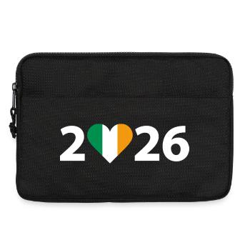 J’aime l’Irlande 2026, vacances en Irlande 2026 - Sacoche pour ordinateur portable 13 pouces - noir - Devant