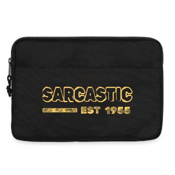 Sarkasmus 1955 - Laptoptasche 13" - Schwarz - Vorne