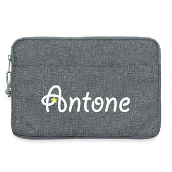 Antone - Sacoche pour ordinateur portable 13 pouces - gris chiné - Devant