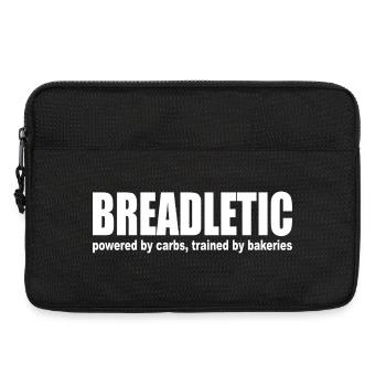 Breadletic : Course Fusion Carbs de Bakery Fitness - Sacoche pour ordinateur portable 13 pouces - noir - Devant