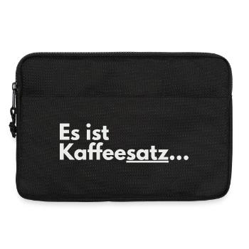 C’est une faute de conception de marc de café - Sacoche pour ordinateur portable 13 pouces - noir - Devant