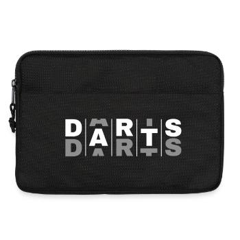 Fléchettes, fléchettes - Sacoche pour ordinateur portable 13 pouces - noir - Devant