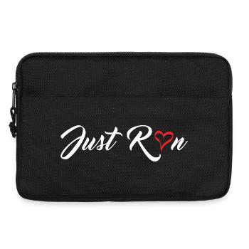 Just Run - Laptop bag 13" - black - Front