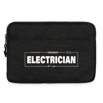 Electrician - Laptop bag 13" - black - Front