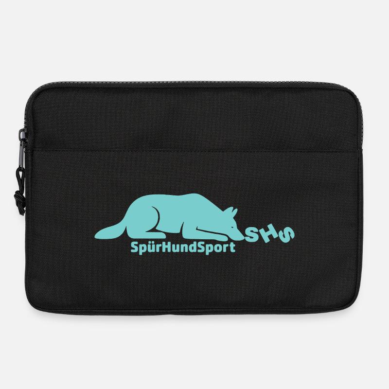 SHS logo mint - Laptop bag 13" - black