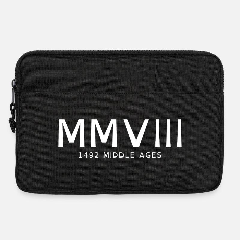 2008_LINE_white - Laptop bag 13" - black