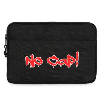 No Cap - Laptop bag 13" - black - Front