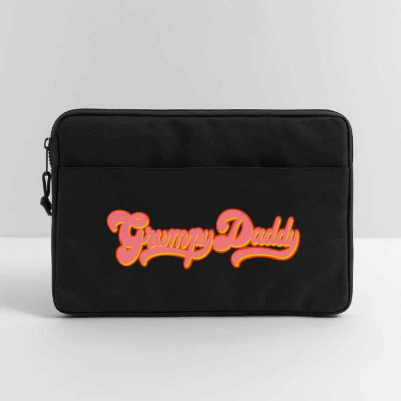 Script rétro de Grumpy Daddy - « Exploitation » en couleur Sacoche pour ordinateur portable 13 pouces