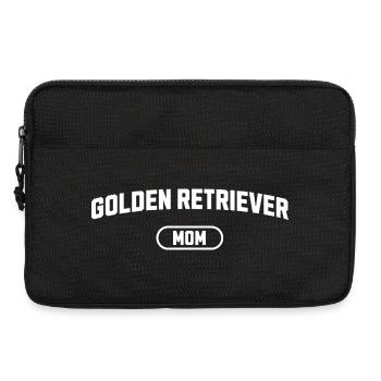 Golden Retriever Mama - Laptoptasche 13" - Schwarz - Vorne