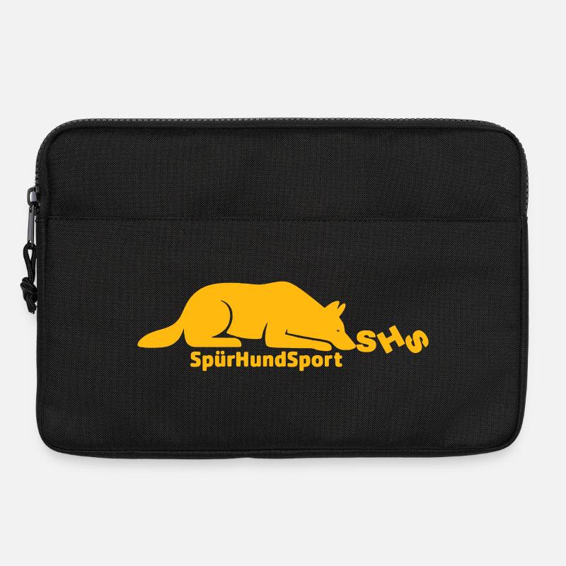 SHS Logo gold - Laptoptasche 13" - Schwarz
