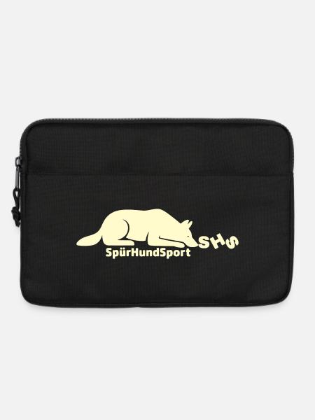 SHS Logo lemon - Laptoptasche 13" - Schwarz