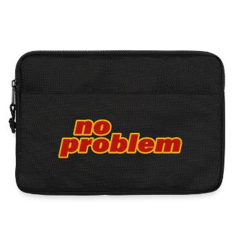 NO PROBLEM - Laptoptasche 13" - Schwarz - Vorne