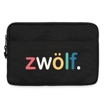 12th Birthday Gift - Laptop bag 13" - black - Front