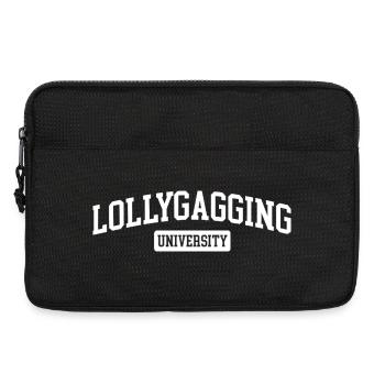 Trödeln an der Universität, Aufschieben, Drängeln - Laptoptasche 13" - Schwarz - Vorne