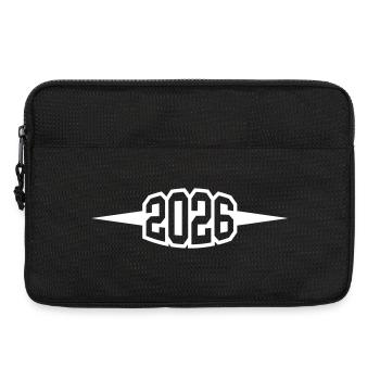 2026 Jahr - Laptoptasche 13" - Schwarz - Vorne