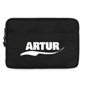 Geschenk Artur - Laptoptasche 13" - Schwarz - Vorne