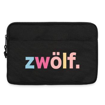 12. Geburtstag Geschenkidee - Laptoptasche 13" - Schwarz - Vorne