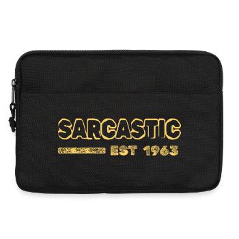 Sarkasmus 1963 - Laptoptasche 13" - Schwarz - Vorne