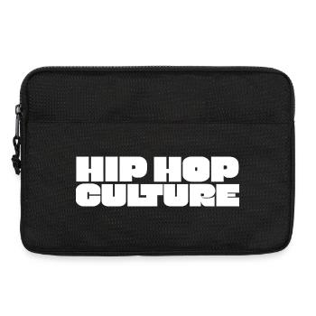 Hip hop culture - Laptop bag 13" - black - Front